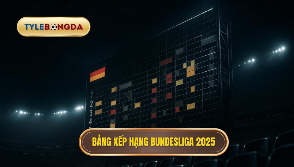 Bảng xếp hạng Bundesliga 2025