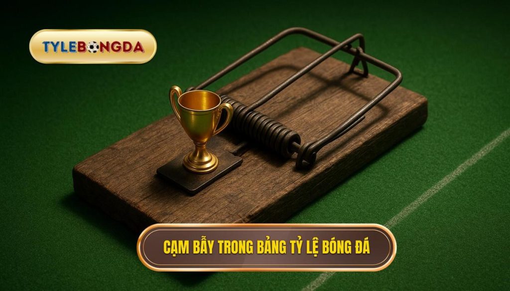 Cạm bẫy trong bảng tỷ lệ bóng đá