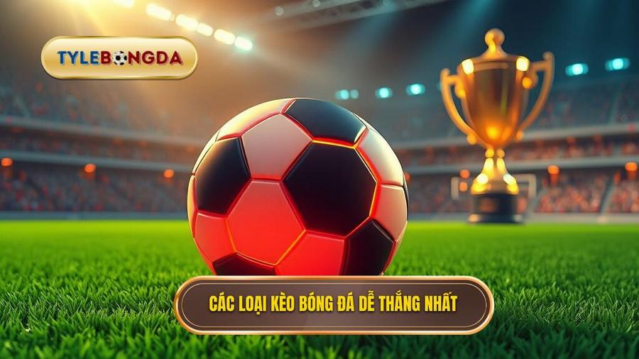 3. Các loại kèo bóng đá dễ thắng nhất