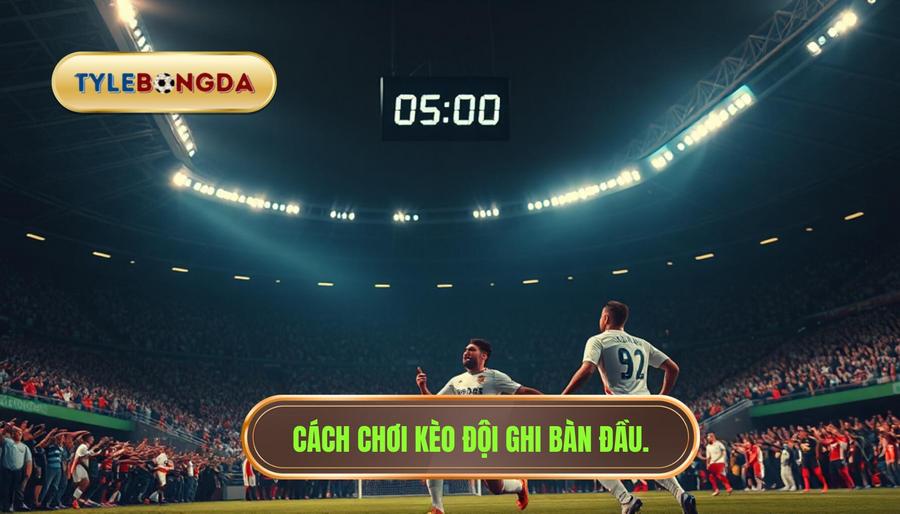 Cách chơi kèo đội ghi bàn đầu