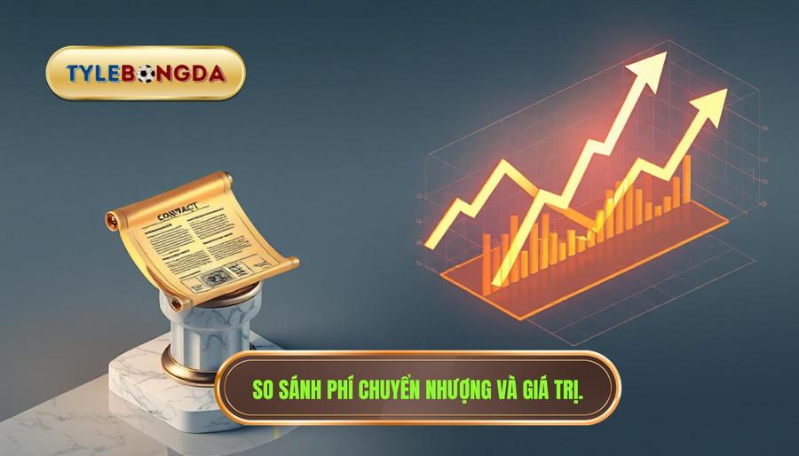 1. So sánh phí chuyển nhượng và giá trị.